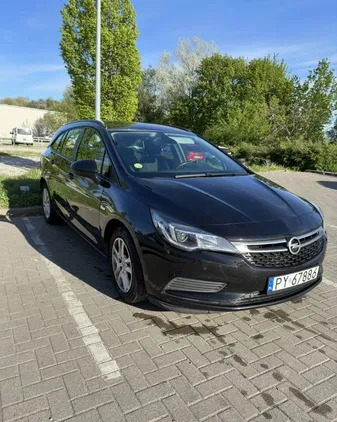 samochody osobowe Opel Astra cena 29500 przebieg: 170000, rok produkcji 2017 z Poznań